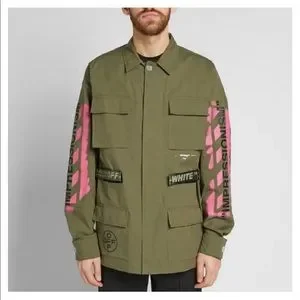 Off-White Jackets Coats Offwhite Diagonal Arrows Field
